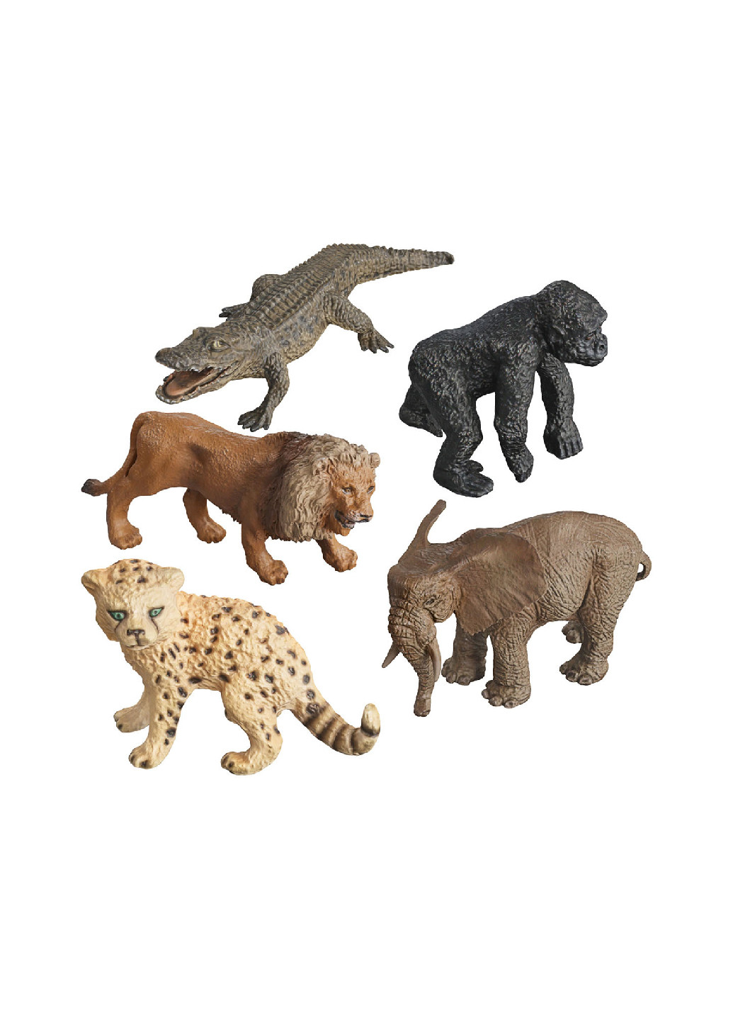 Набор из 5 фигур Дикие животные комбинированный Playtive (270363742)