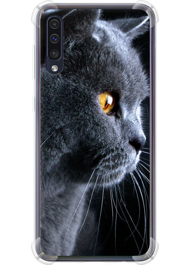 Силикон с усиленными углами чехол 'Красивый кот' для Endorphone samsung galaxy a50 2019 a505f (276395833)