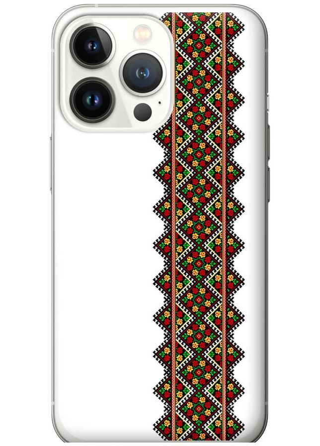 Силіконовий чохол 'Вишиванка 17' для Endorphone Apple iPhone 13 Pro (269350733)
