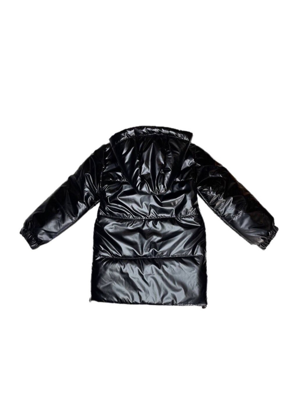 Черная демисезонная демисезонная куртка для девочки в черном цвете. Модняшки