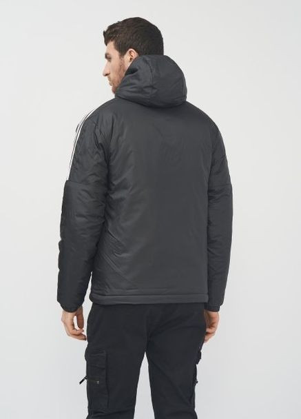 Чорна куртка adidas Essentials insulated hooded jacket
