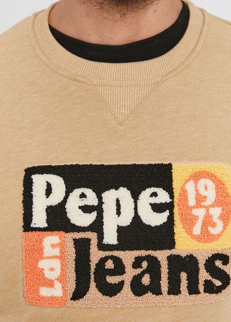 Свитшот Pepe Jeans - крой бежевый - (265091075)