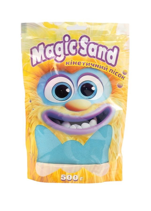 Кинетический песок Magic sand в пакете цвет голубой ЦБ-00239650 Strateg (272593008)