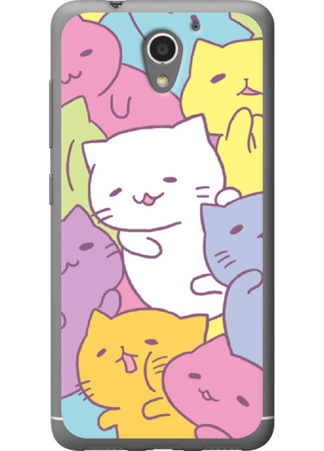 Силиконовый чехол 'Котики' для Endorphone ZTE A510 (258262223)