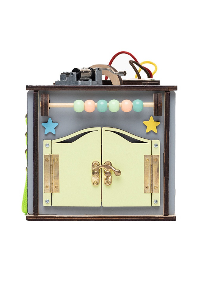 Бізікуб дитячий колір сірий ЦБ-00221669 No Brand (259960843)