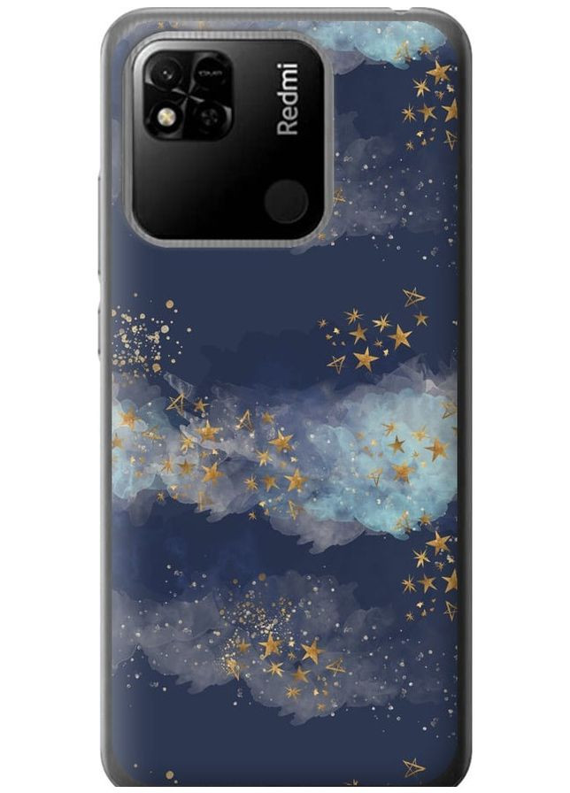 Силіконовий чохол 'Ніч золоті зірки' для Endorphone Xiaomi Redmi 10A (276314658)