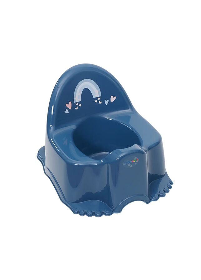Горшок - стульчик "Метео" цвет синий ЦБ-00242666 Tega (276311051)