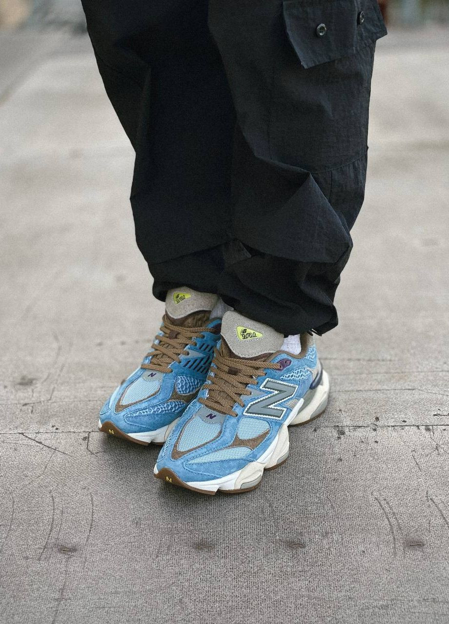 Цветные демисезонные кроссовки мужские, вьетнам New Balance 9060 Blue