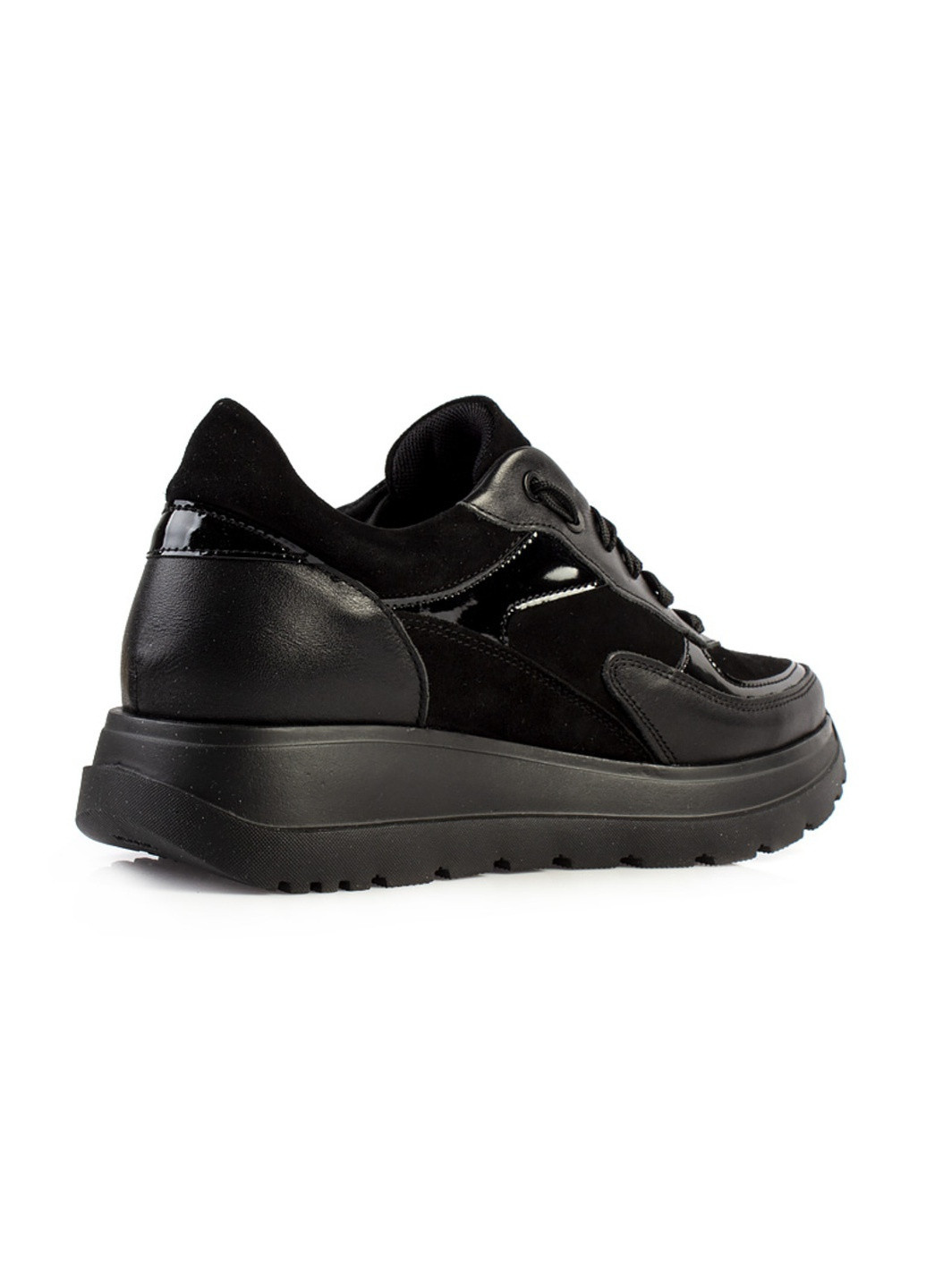 Черные демисезонные кроссовки женские бренда 8401380_(1) ModaMilano