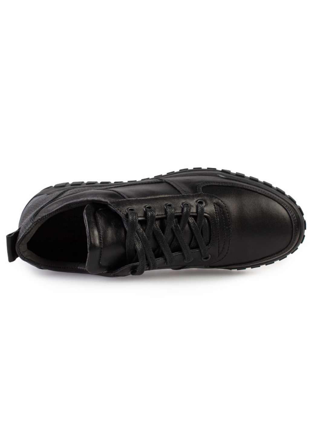 Черные демисезонные кроссовки мужские бренда 9500990_(1) ModaMilano