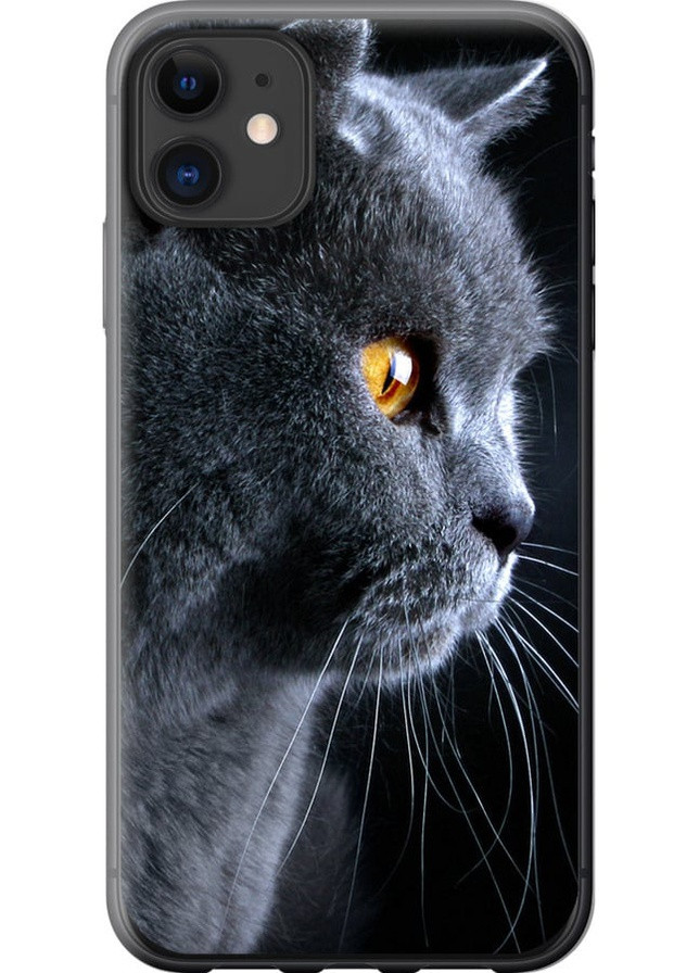 Силіконовий чохол 'Гарний кіт' для Endorphone apple iphone 11 (258089433)
