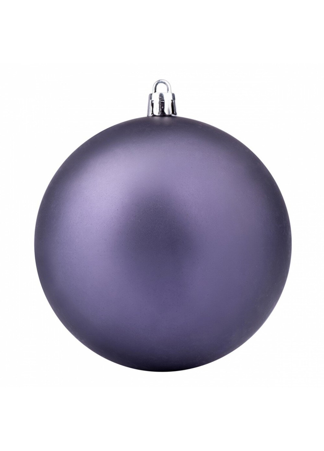 Шар новогодний Yes! Fun d-10 см, черно-фиолетовый, матовый 973518 Novogod'ko (269387234)