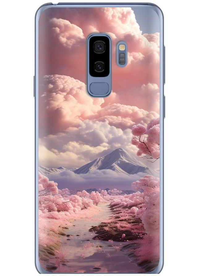 2D пластиковий чохол 'Рожеві хмари' для Endorphone Samsung Galaxy S9 Plus (267240256)