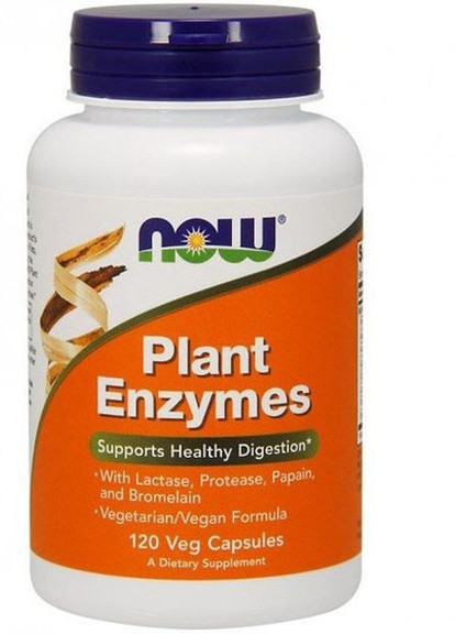 Plant Enzymes 120 Veg Caps NOW-02966 Now Foods (256725227)
