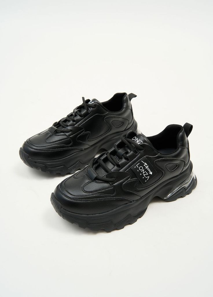 Черные демисезонные кроссовки 179361 Lonza