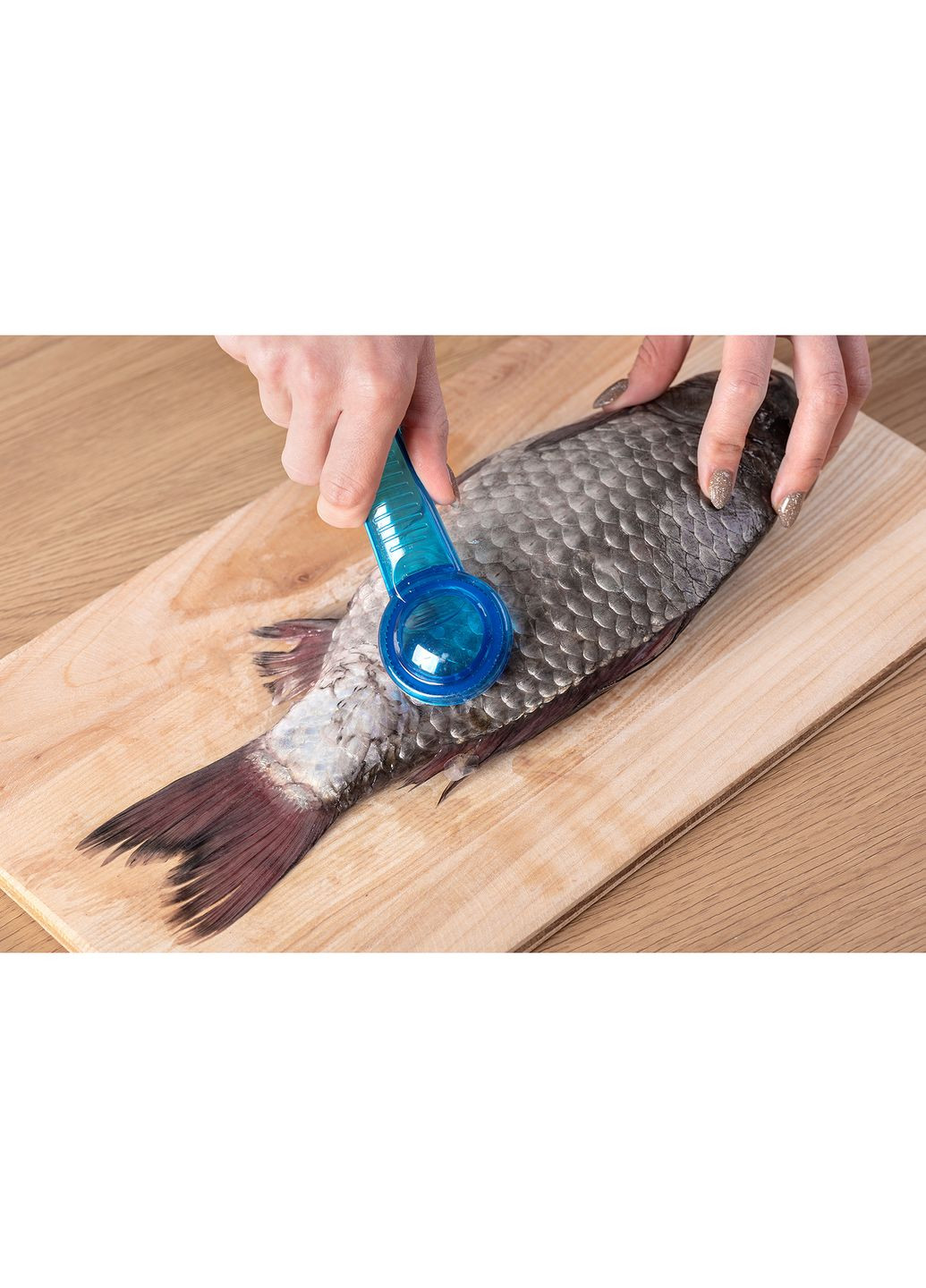 Рыбочистка пластмассовая 15 см Kitchette (260567608)
