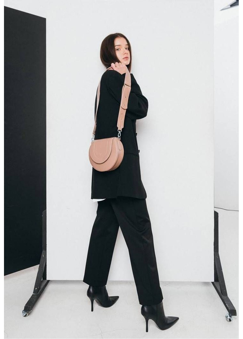 Женская кожаная сумка Mandy бежевый TW-MANDY-CARAMEL The Wings (263519028)