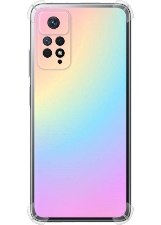Силіконовий протиударний с посиленими кутами чохол 'Веселка 2' для Endorphone Xiaomi Redmi Note 12 Pro (259140662)