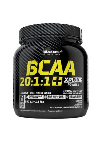 Olimp Nutrition BCAA 20:1:1 Xplode 500 g /69 servings/ Grapefruit Olimp Sport Nutrition (256723075)