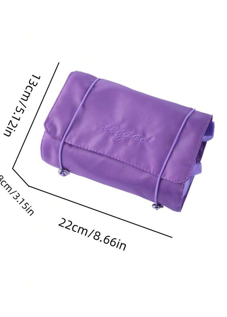 Женская косметичка ролл фиолетовая No Brand (266340635)
