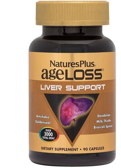 Nature's Plus Age Loss Liver Support 90 Caps NTP8009 Natures Plus (256720834)