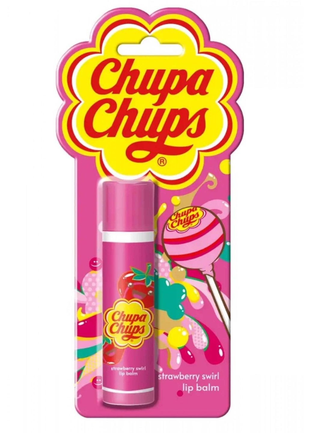 Бальзам для губ Клубника Chupa Chups (275657497)