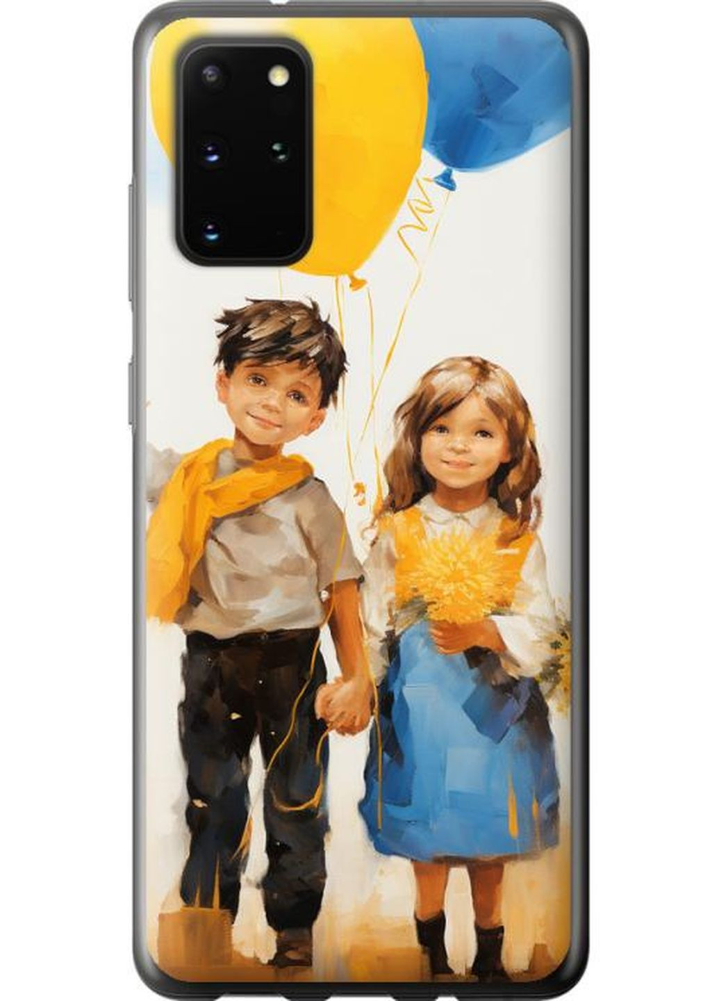 Чохол на Samsung Galaxy S20 Plus Діти з кульками MMC (268122040)