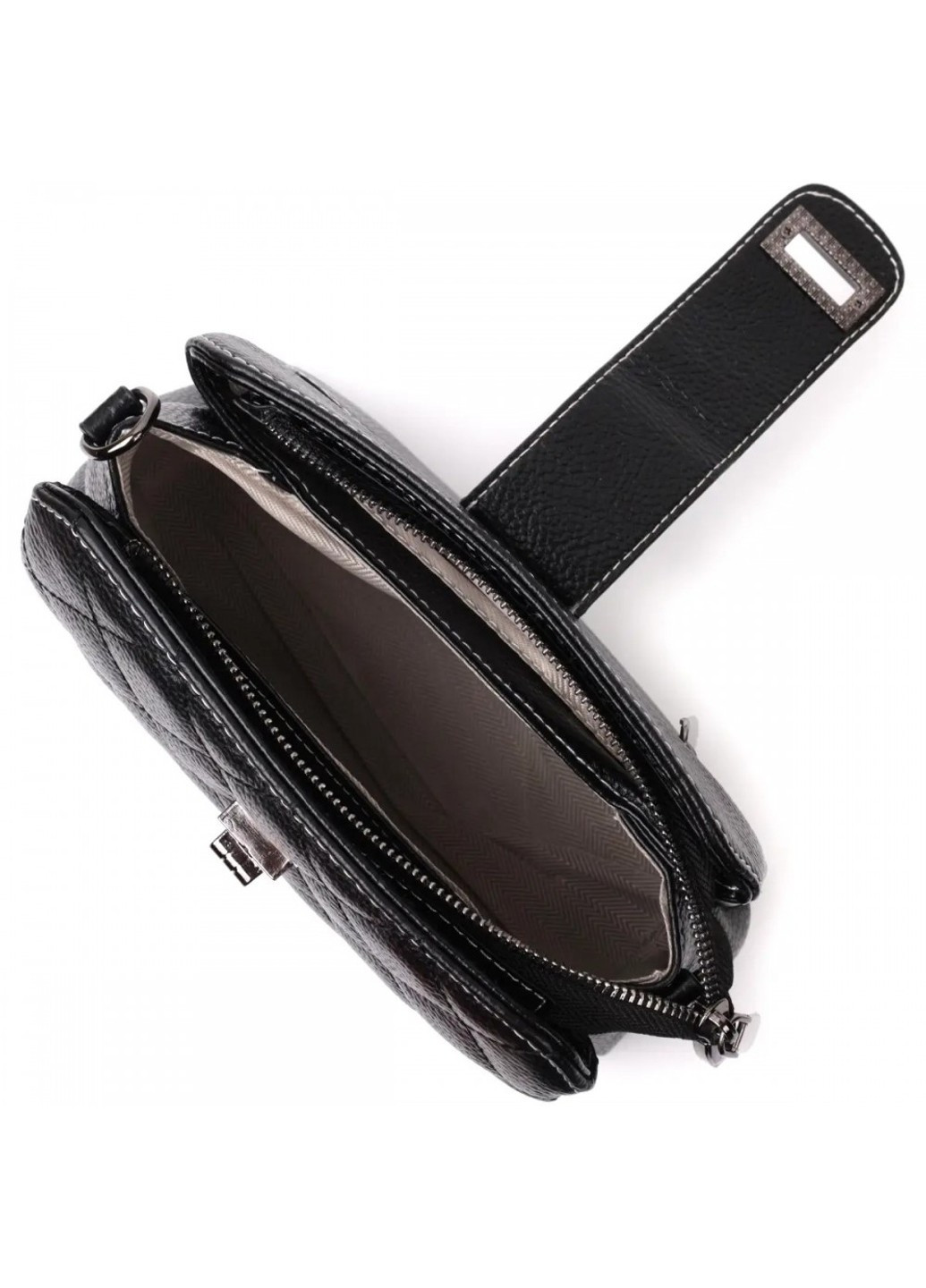 Молодіжна жіноча шкіряна сумка через плече 22415 Vintage (276705796)