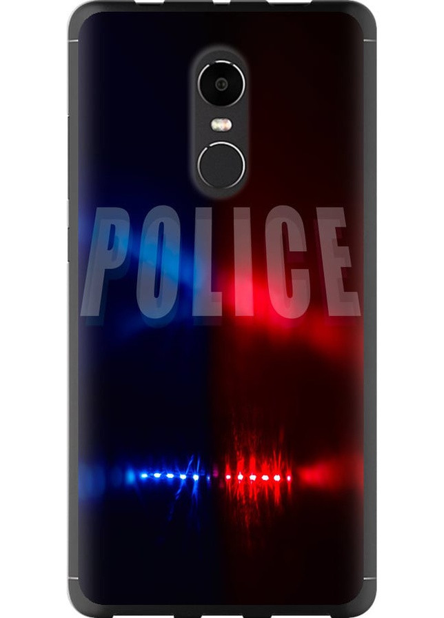 2D пластиковый чехол 'Полиция' для Endorphone Xiaomi Redmi Note 4X (258185798)