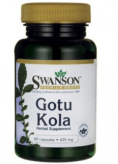 GOTU KOLA 435 mg 60 Caps Swanson (256722304)
