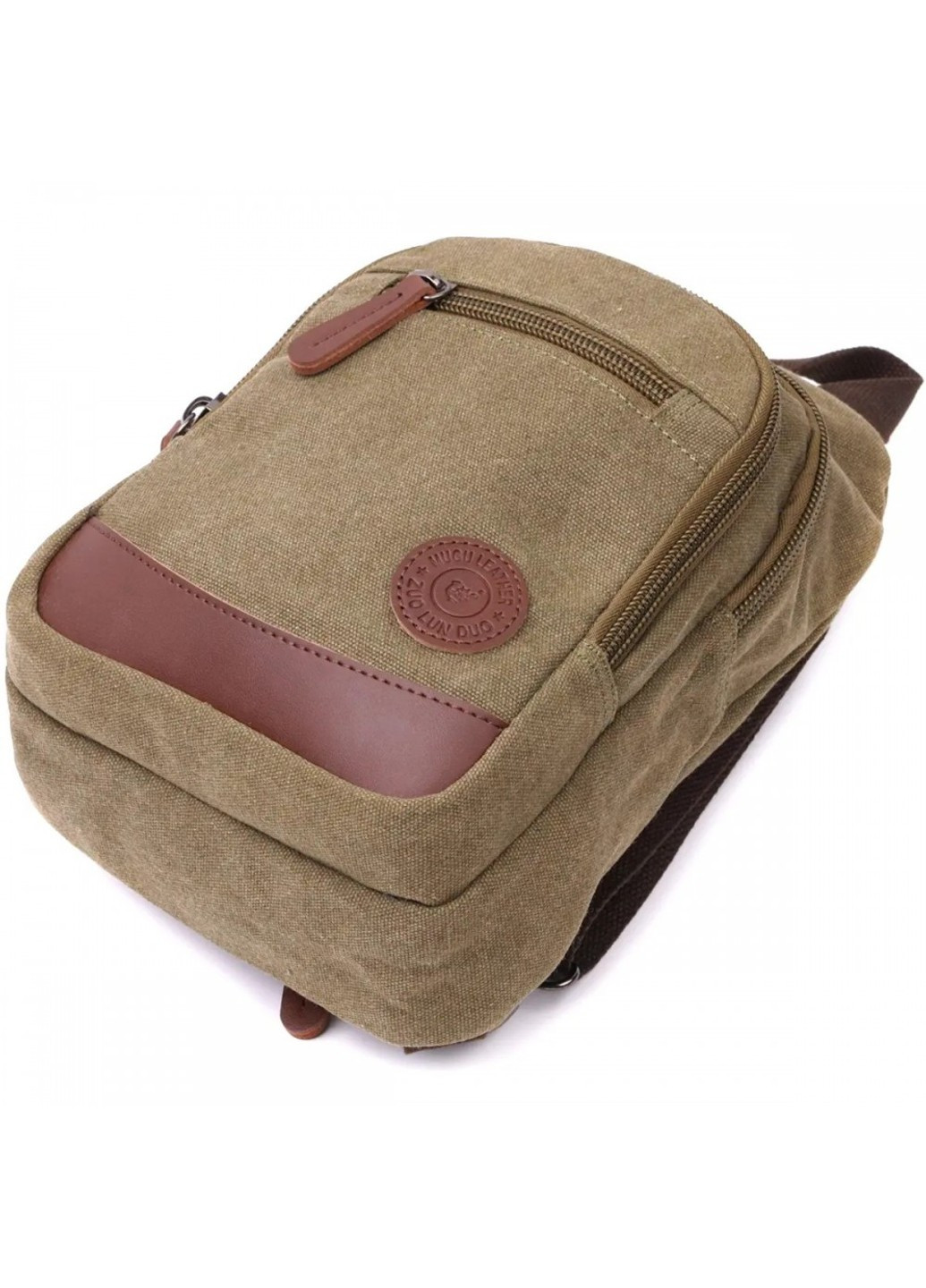 Чоловічий рюкзак з тканини 22174 Vintage (269692657)