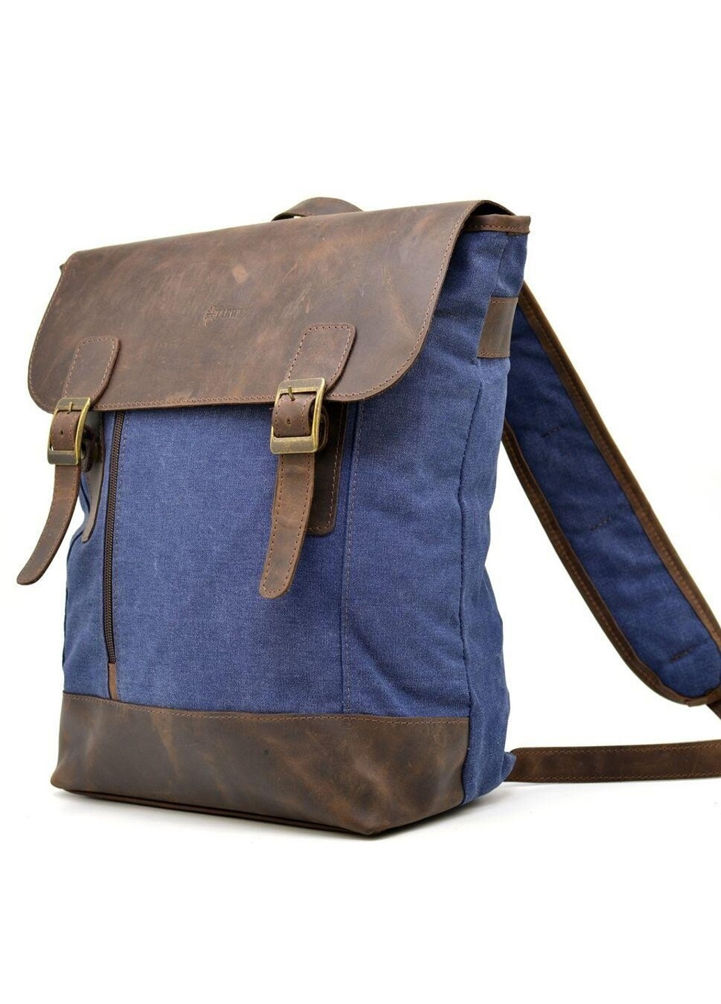 Мужской комбинированный рюкзак rк-3880-3md Коричневый; Синий TARWA (264478249)