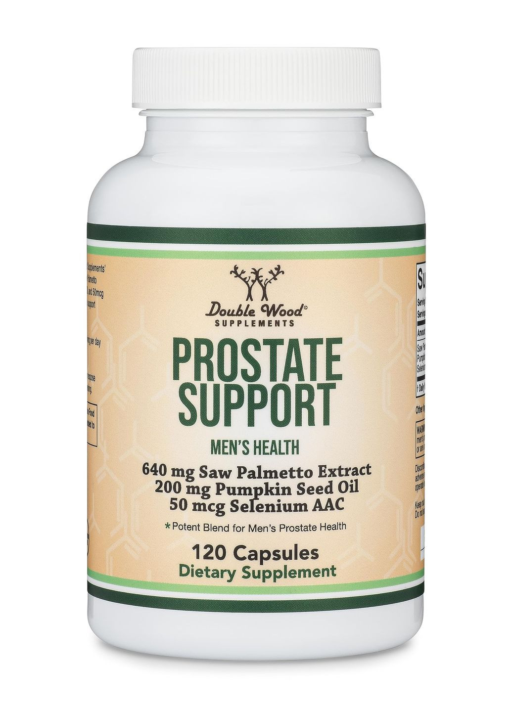 Поддержка здоровья простаты Prostate Support Supplement 120 caps Double Wood Supplements (275995018)