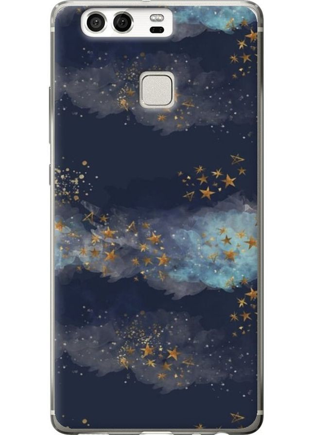 Силиконовый чехол 'Ночь золотые звезды' для Endorphone huawei p9 (276395926)
