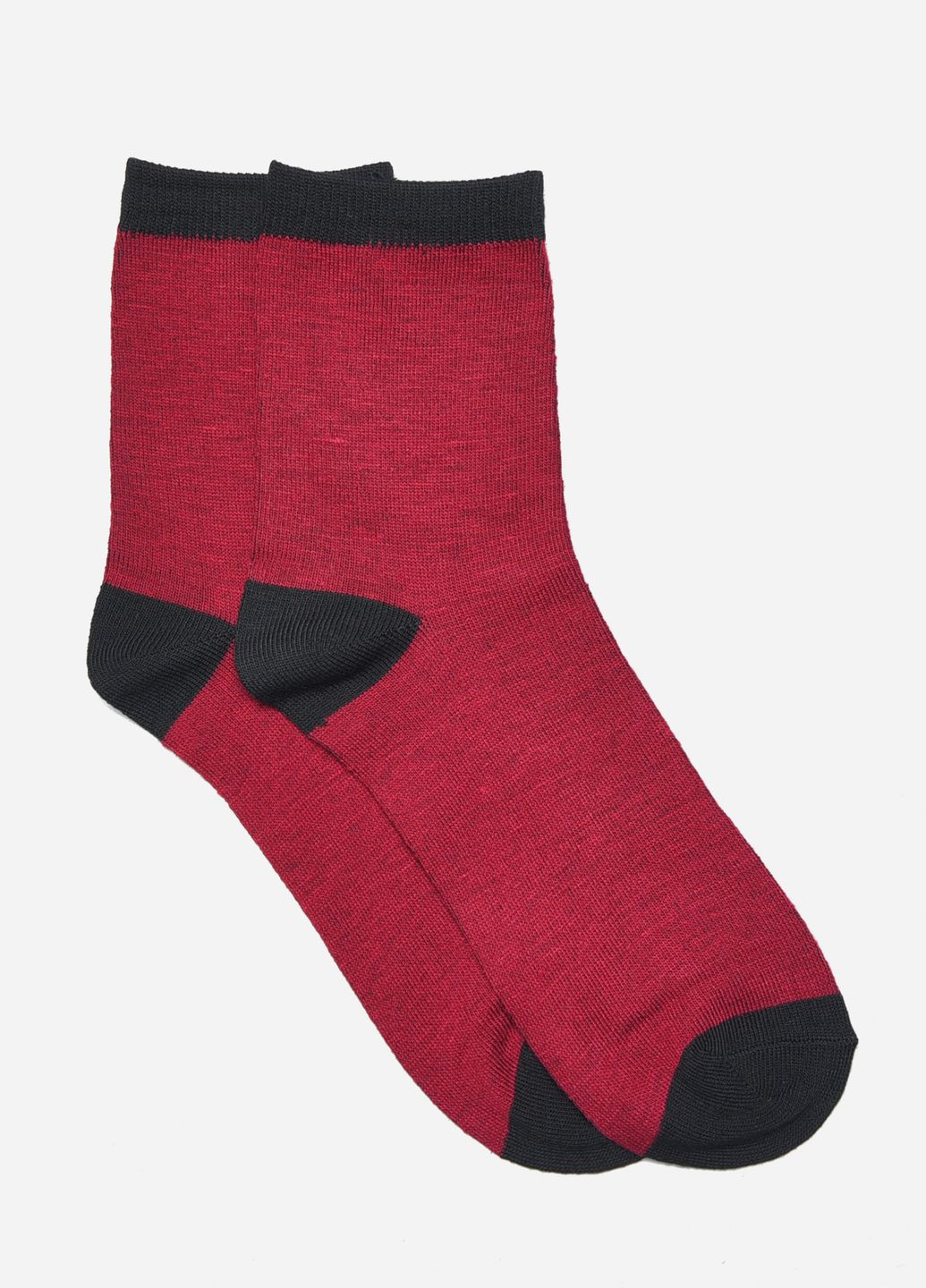 Шкарпетки підліткові бордового кольору Let's Shop (272976010)