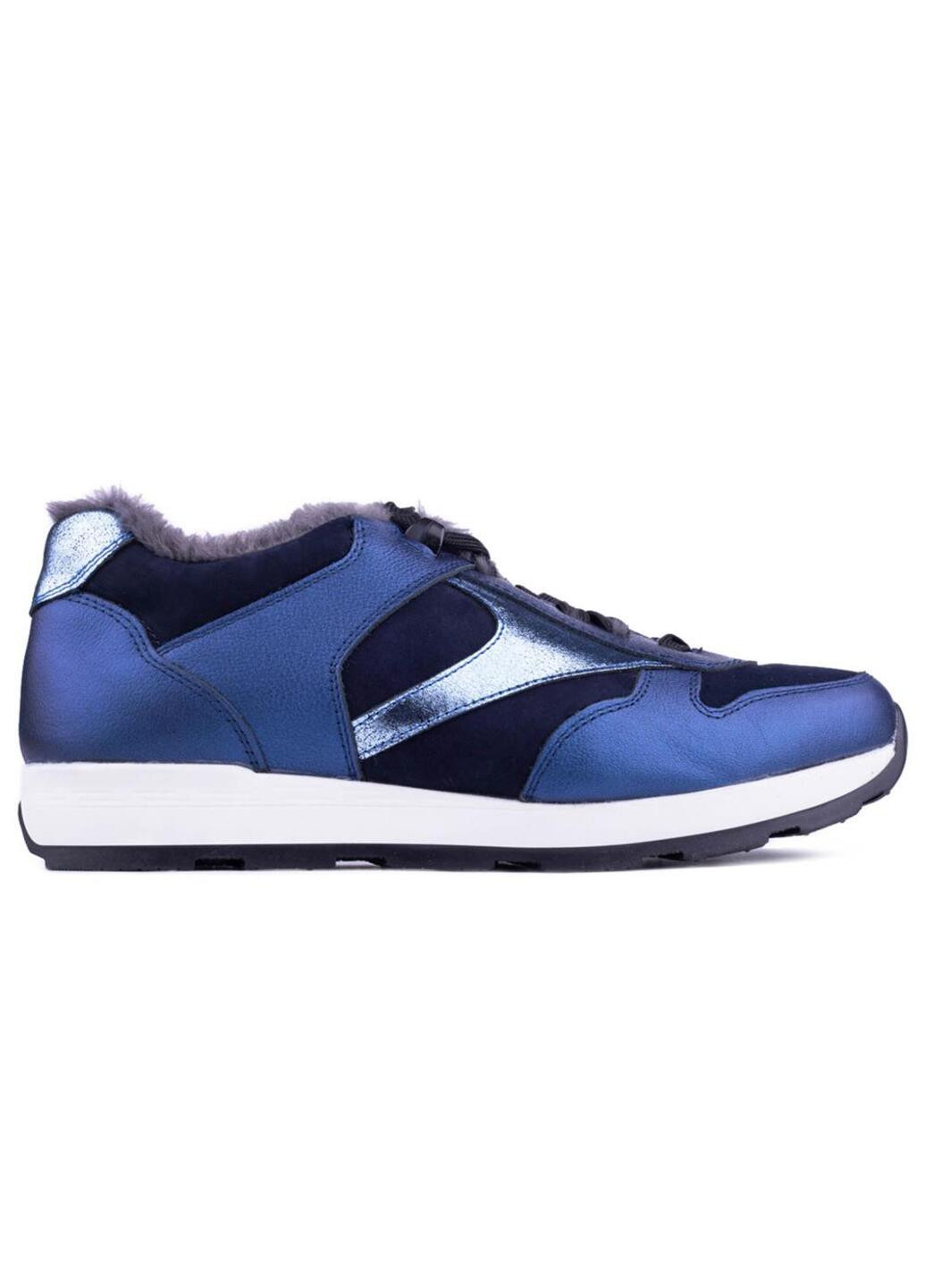 Синій зимовий кросівки жіночі бренду 8500767_(451ш) Mida