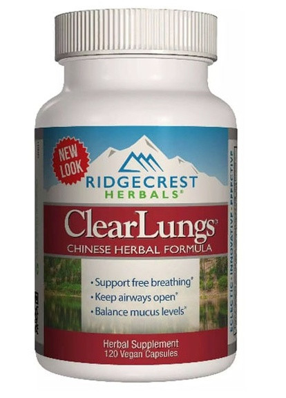 Clear Lungs 120 Veg Caps RCH136 Ridgecrest Herbals (256725600)