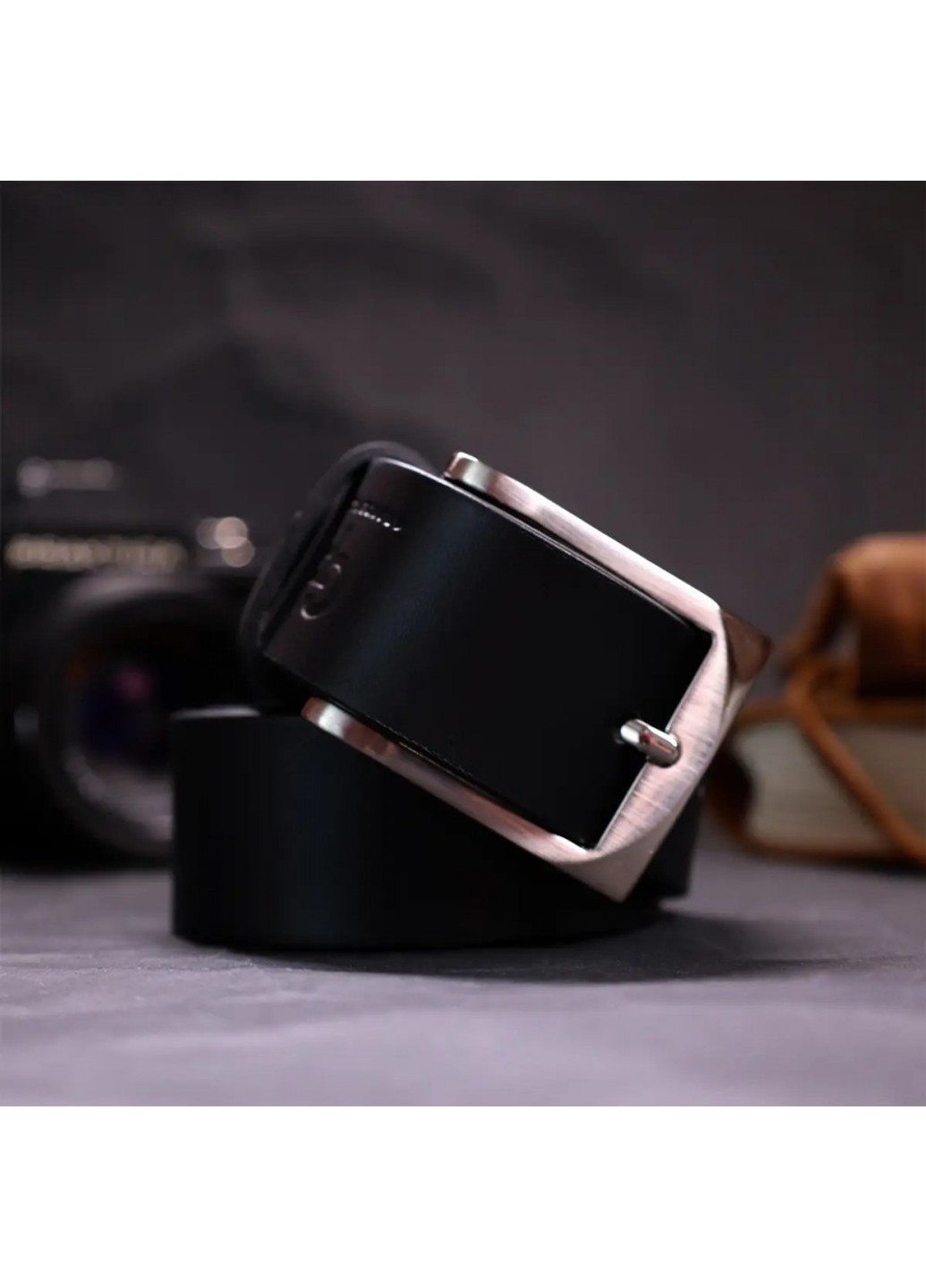 Мужской кожаный ремень 11674 Grande Pelle (269089182)