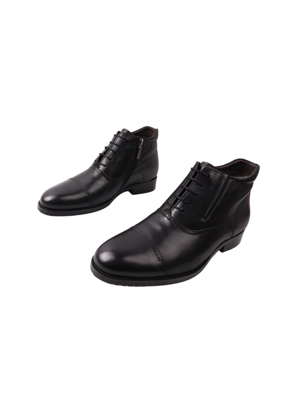 Черные ботинки мужские lido marinozi черные натуральная кожа Lido Marinozzi