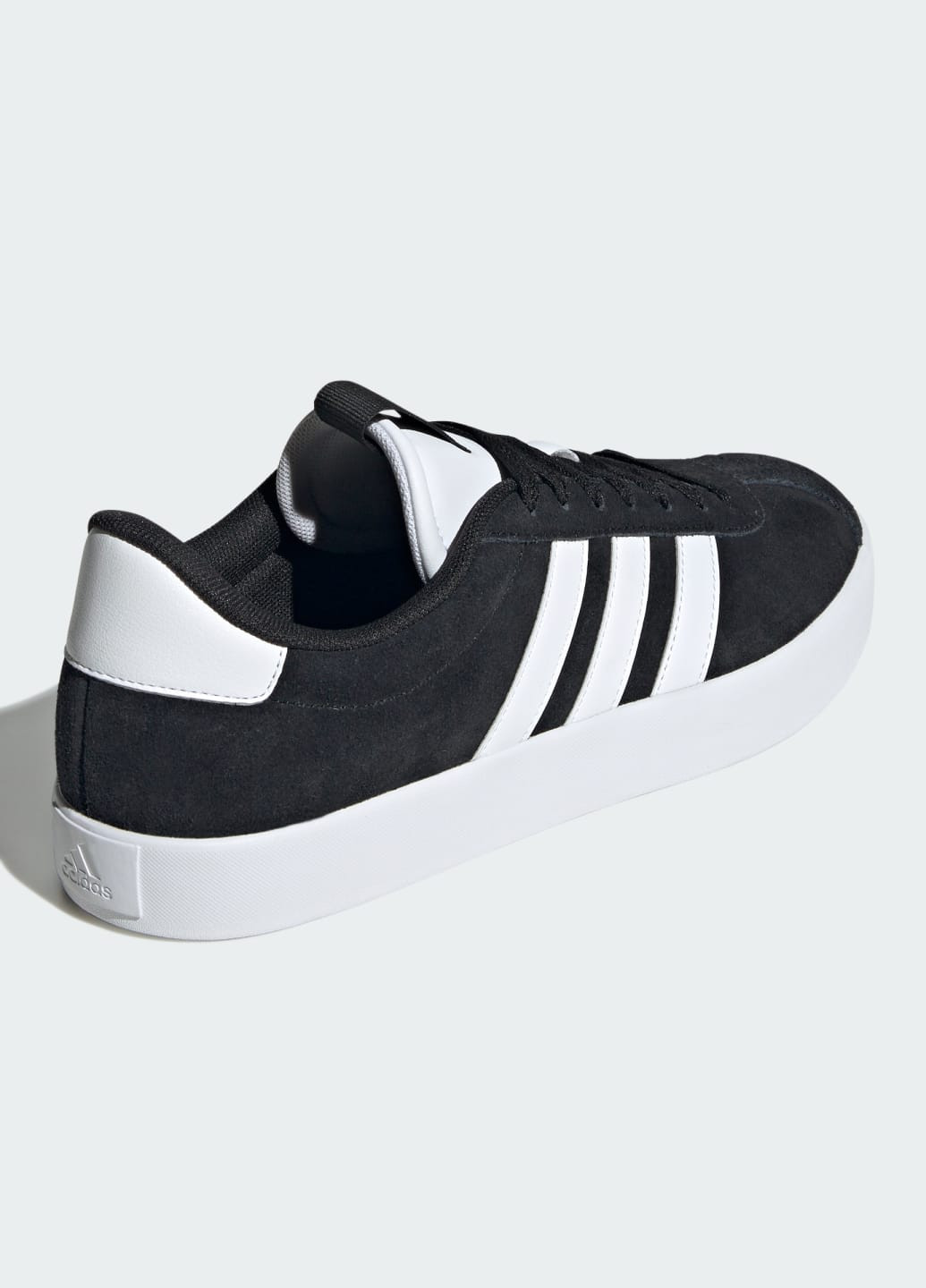 Черные всесезонные кроссовки vl court 3.0 adidas