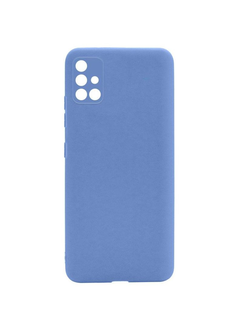 Цветной силиконовый чехол с защитой камеры для Samsung Galaxy A51 Epik (266423628)