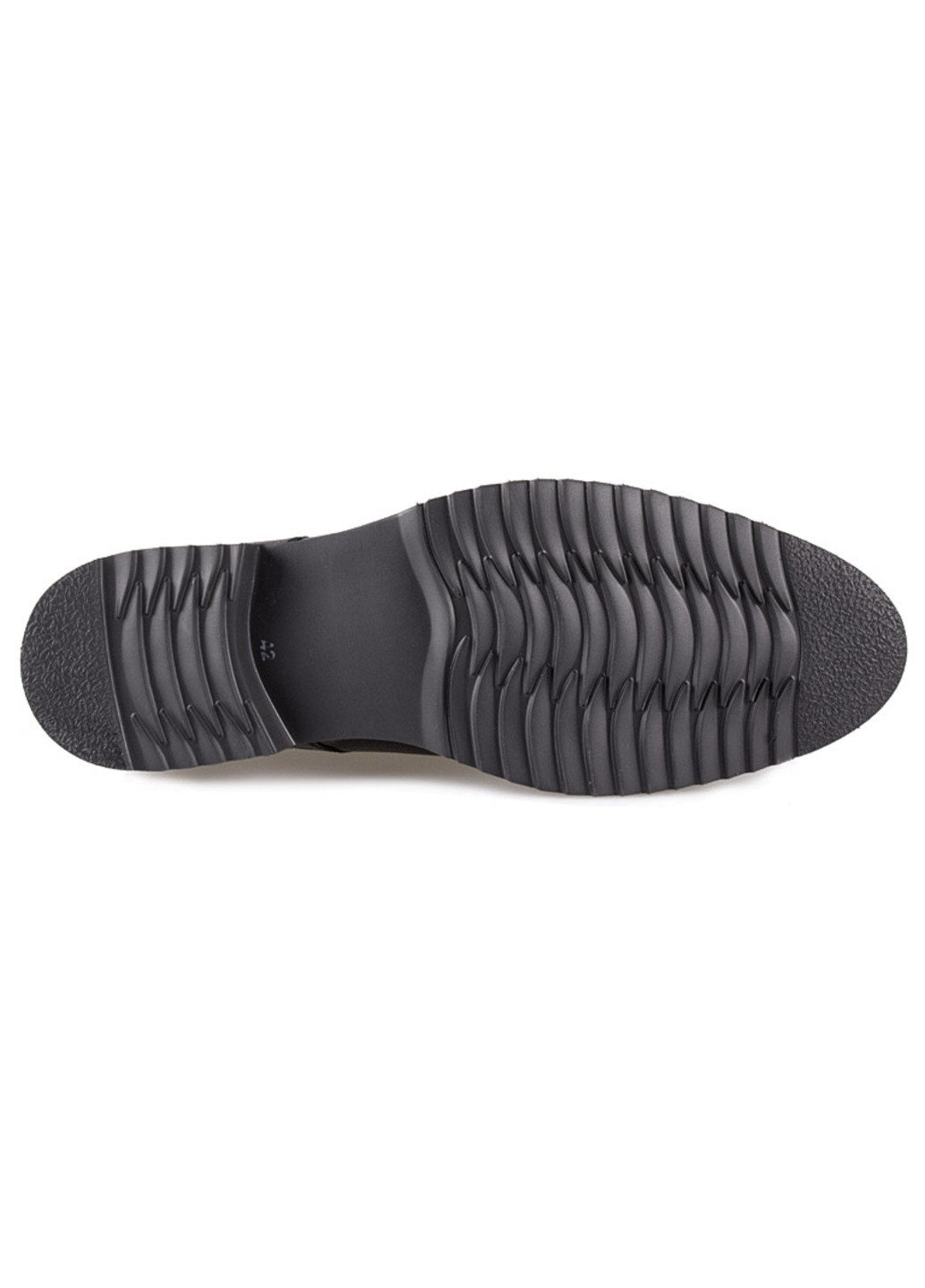 Черные классические туфли мужские бренда 9401291_(16) Mida на шнурках