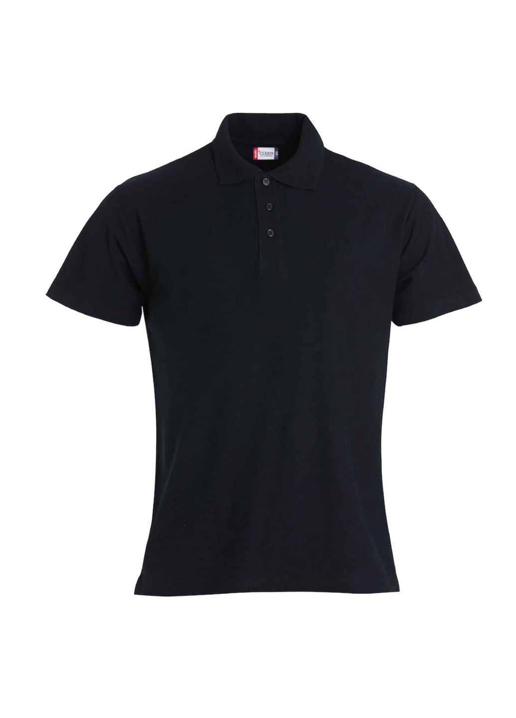 Черная футболка polo style gibson черного цвета Clique