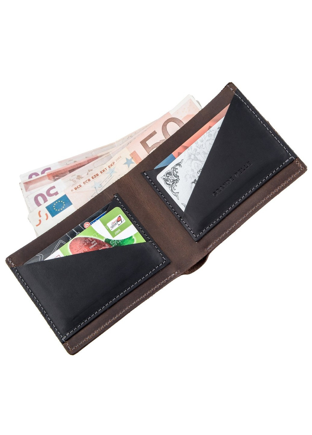 Мужской кошелек Grande Pelle (257171082)