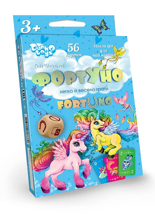 Развивающая настольная игра «ФортУно» цвет разноцветный ЦБ-00147195 Danko Toys (268121710)