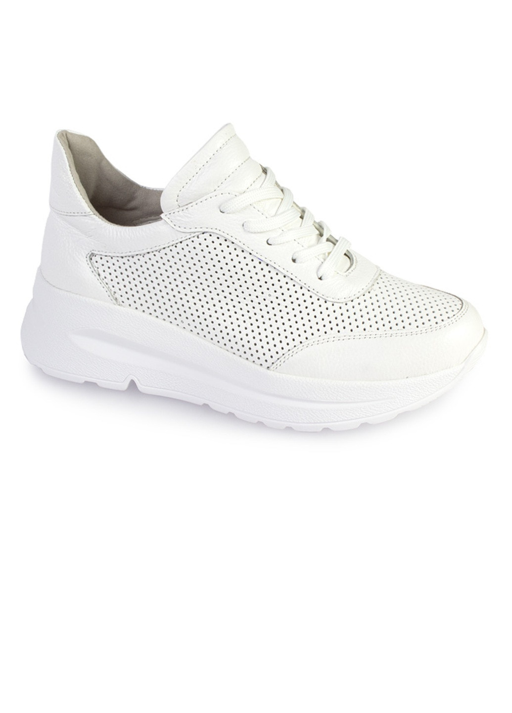 Белые демисезонные кроссовки женские бренда 8200235_(1) ModaMilano