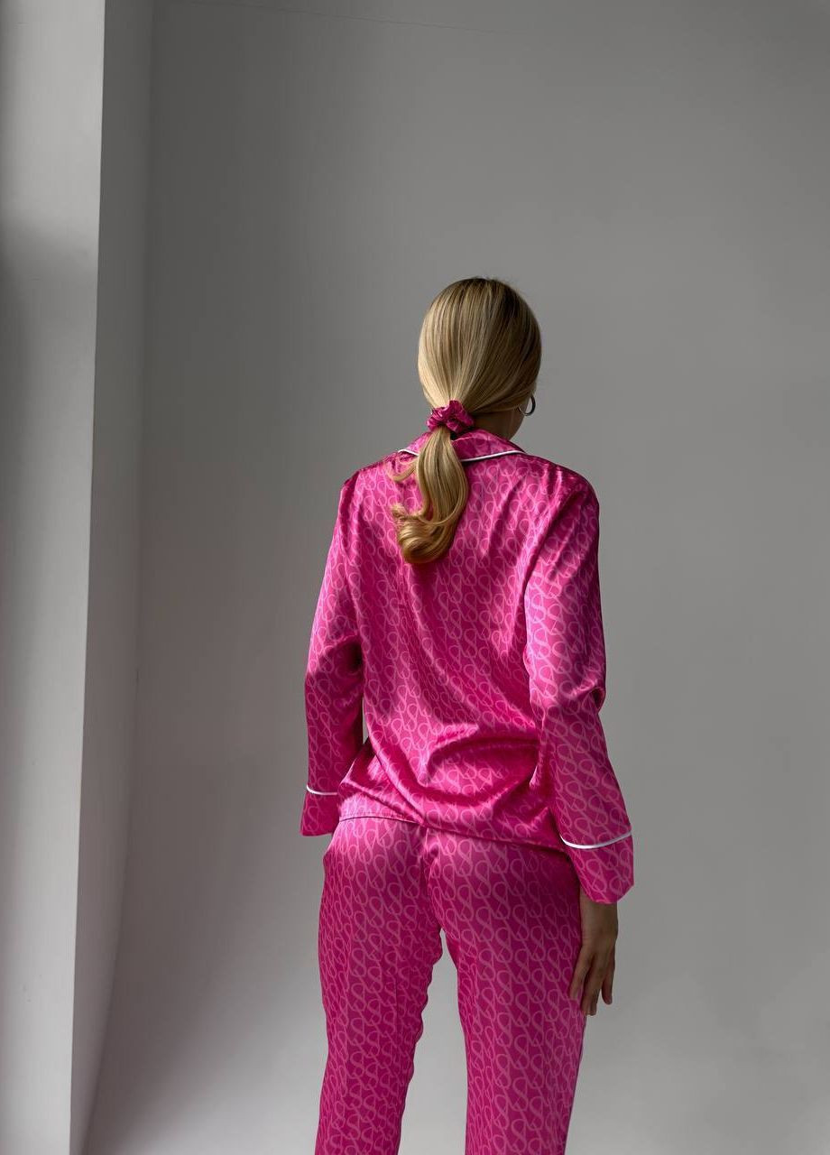 Рожевий демісезонний жіноча піжама рожева No Brand Пижама жіноча