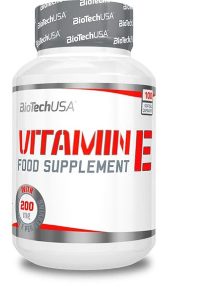 Vitamin E 200 100 Caps Biotechusa (258499104)