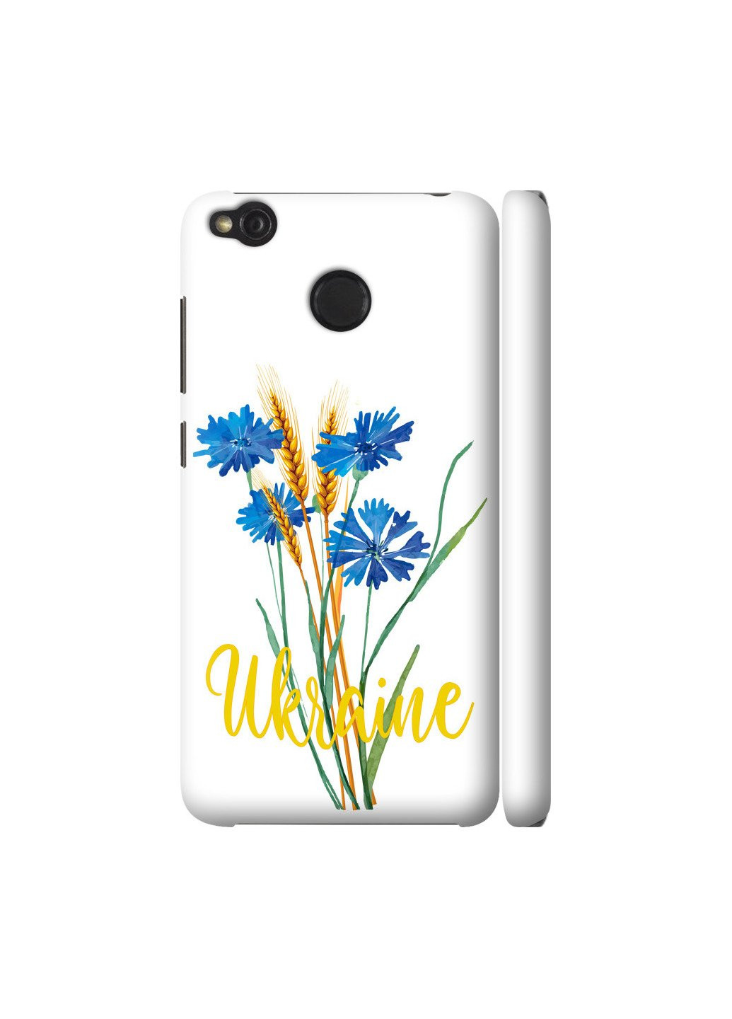 3D пластиковий матовий чохол 'Ukraine v2' для Endorphone Xiaomi Redmi 4X (257906201)