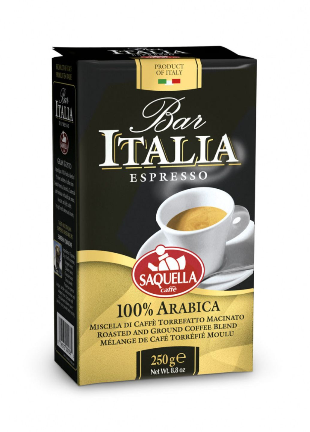 Кофе молотый Espresso 250 г SAQUELLA - (258673212)